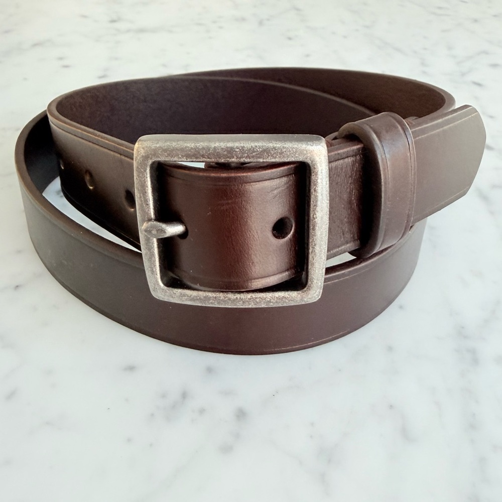 Banana Republic Leather Belt Brown Men’s Size 34